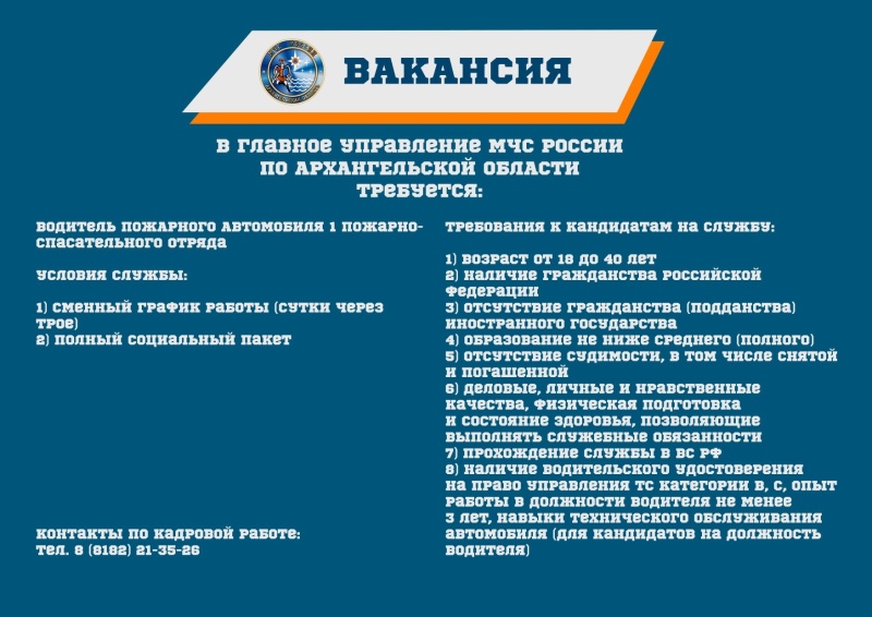 Вакансии